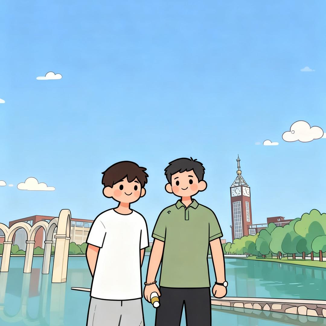 两个皮夹克