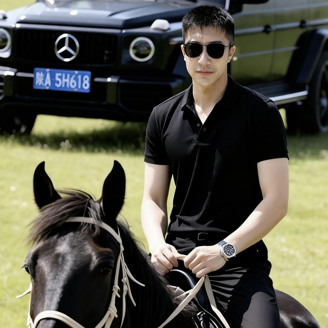 做工程的美男子