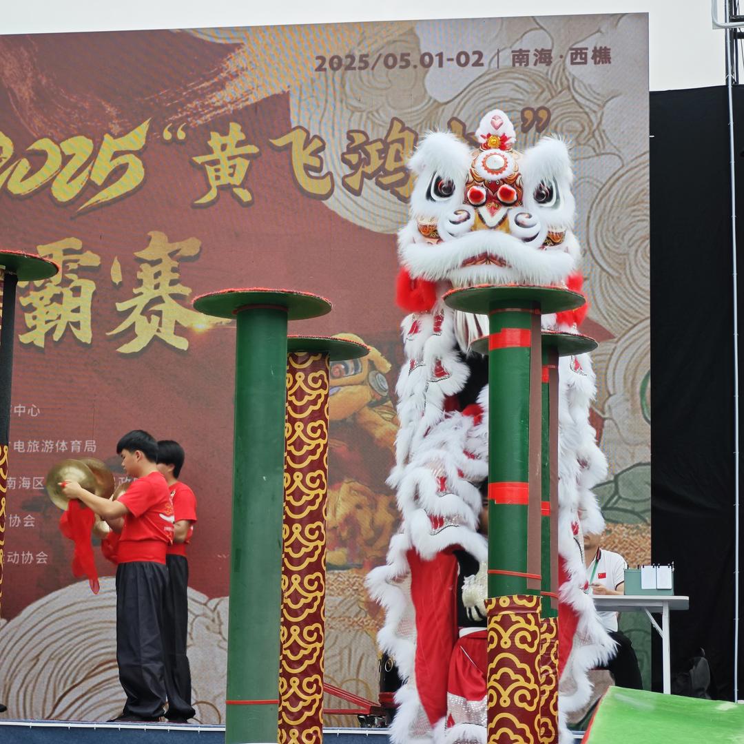 广东佛山岭南龙狮团