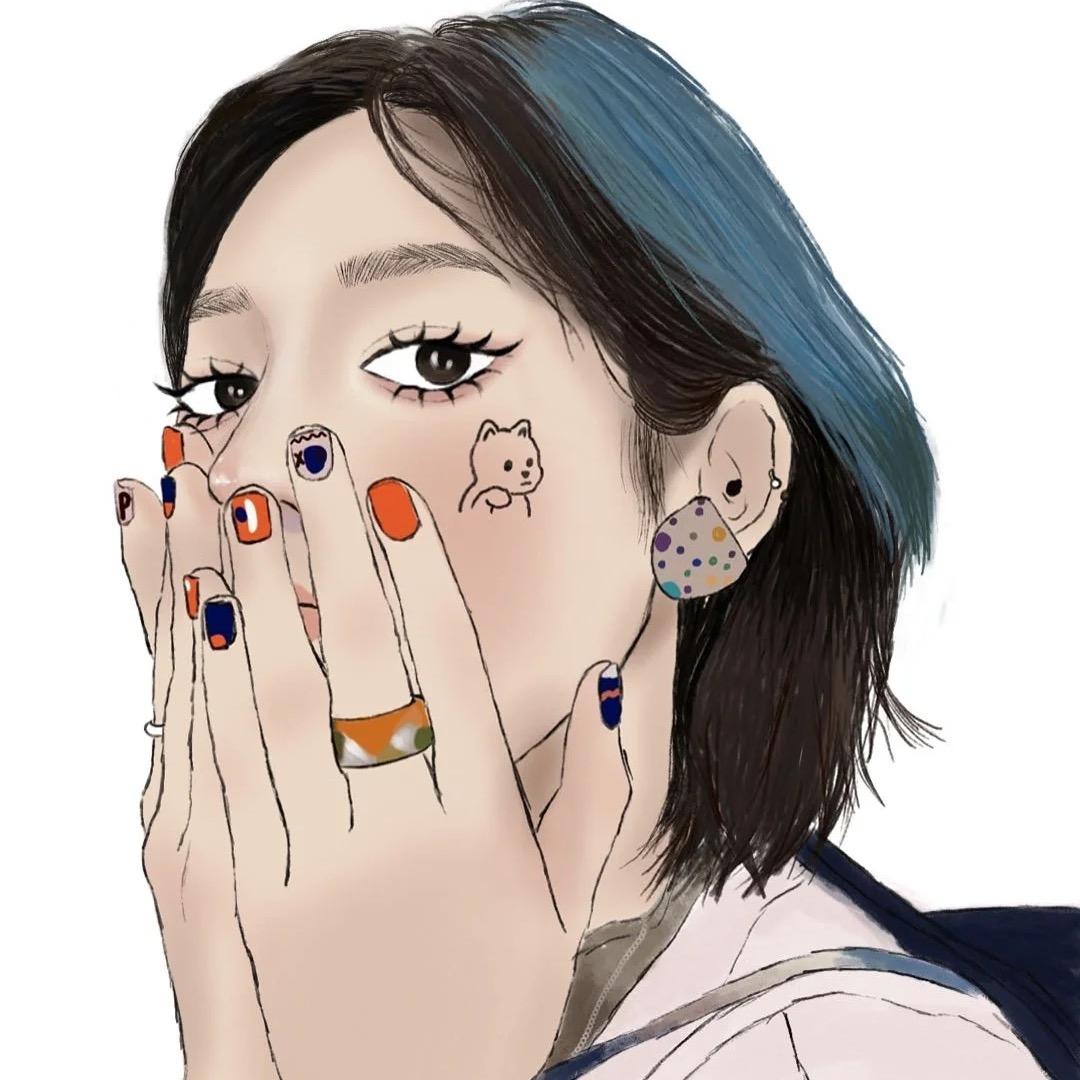 萌绘美甲⁻盐哥