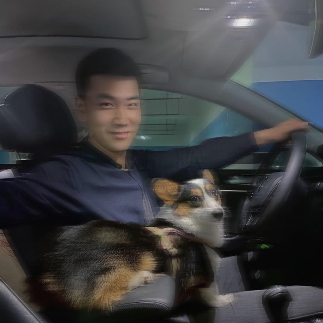 殷乐在路上
