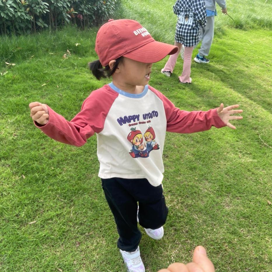 梨涡暖宝早起学习