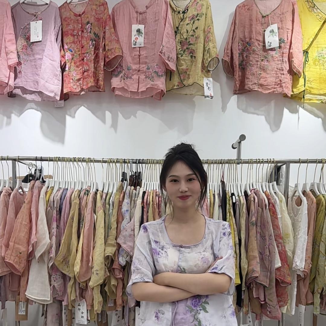 商丘糖糖苎麻女装