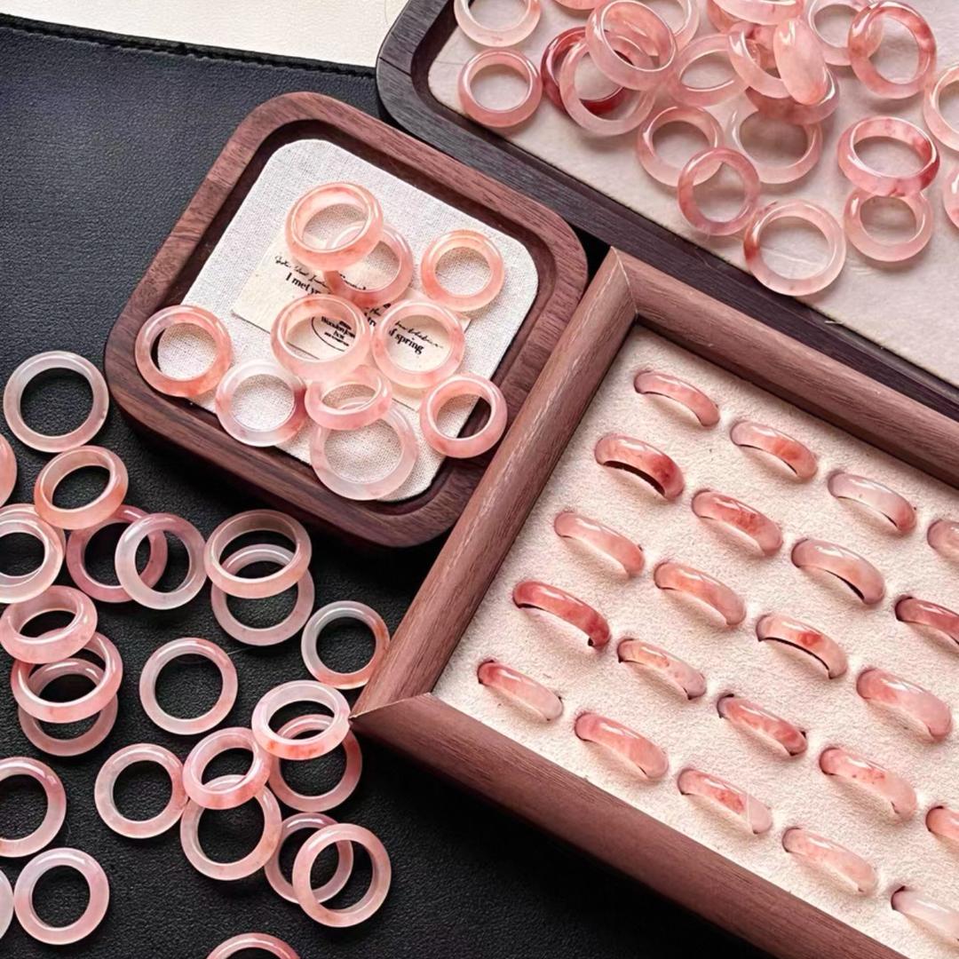 尖叫翡翠戒圈臻选