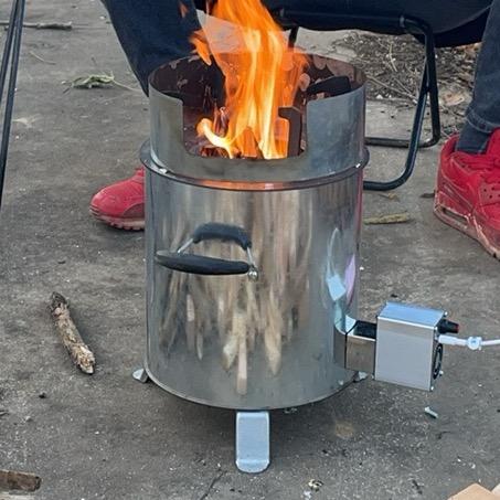 无烟气化炉柴火炉