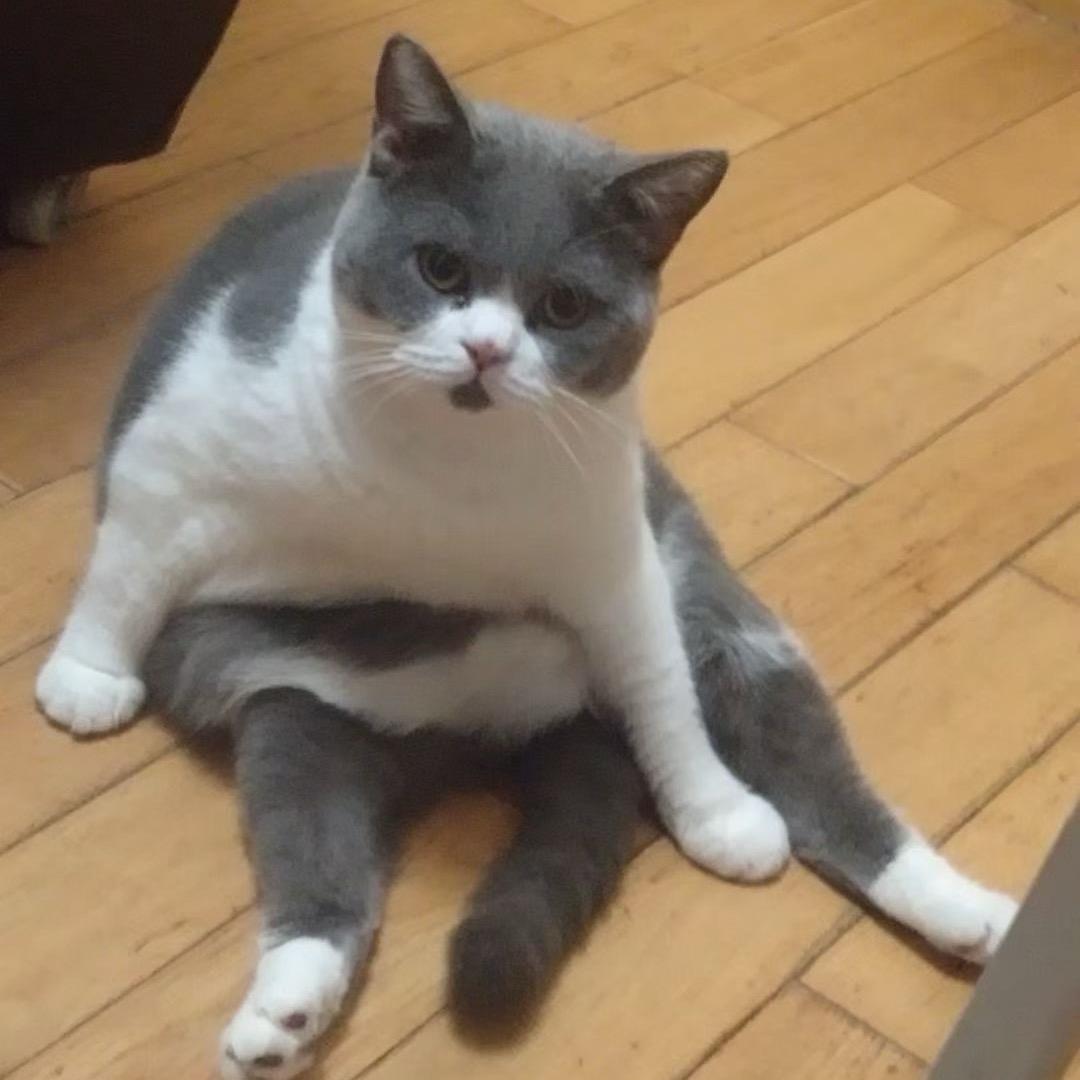 一只大胖猫