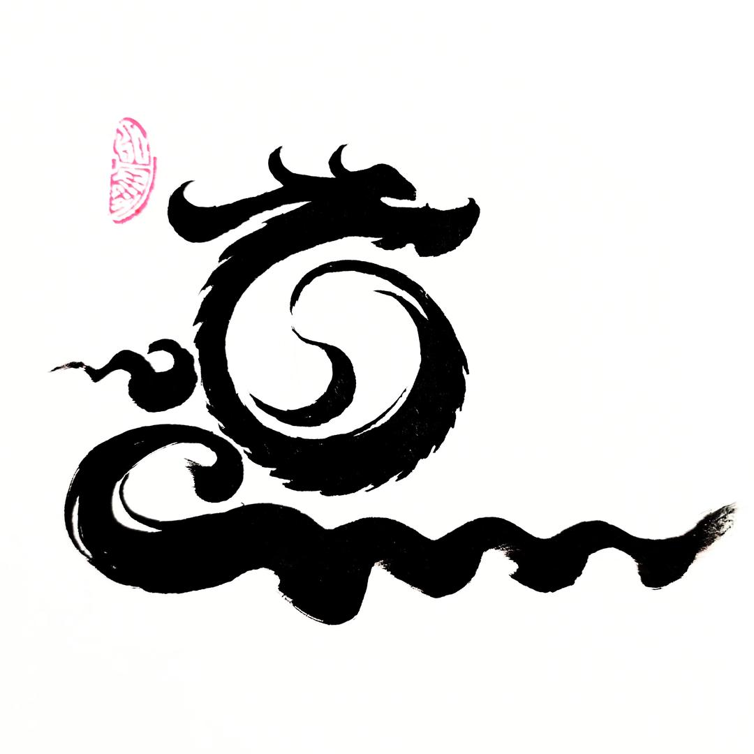 秀才logo手写