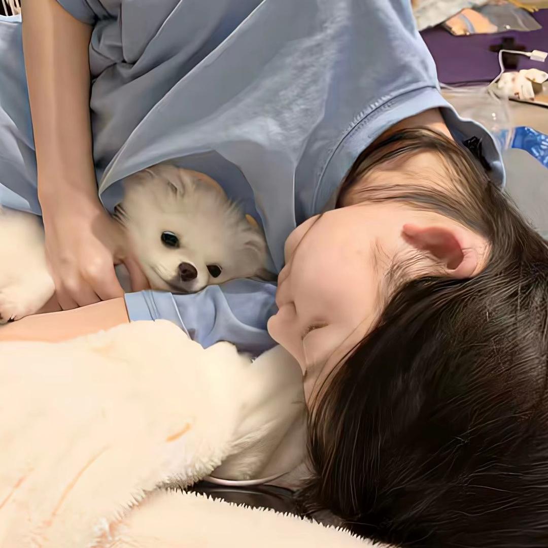 刚睡醒