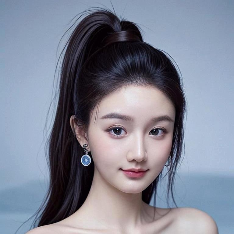 头发巨少的小欣