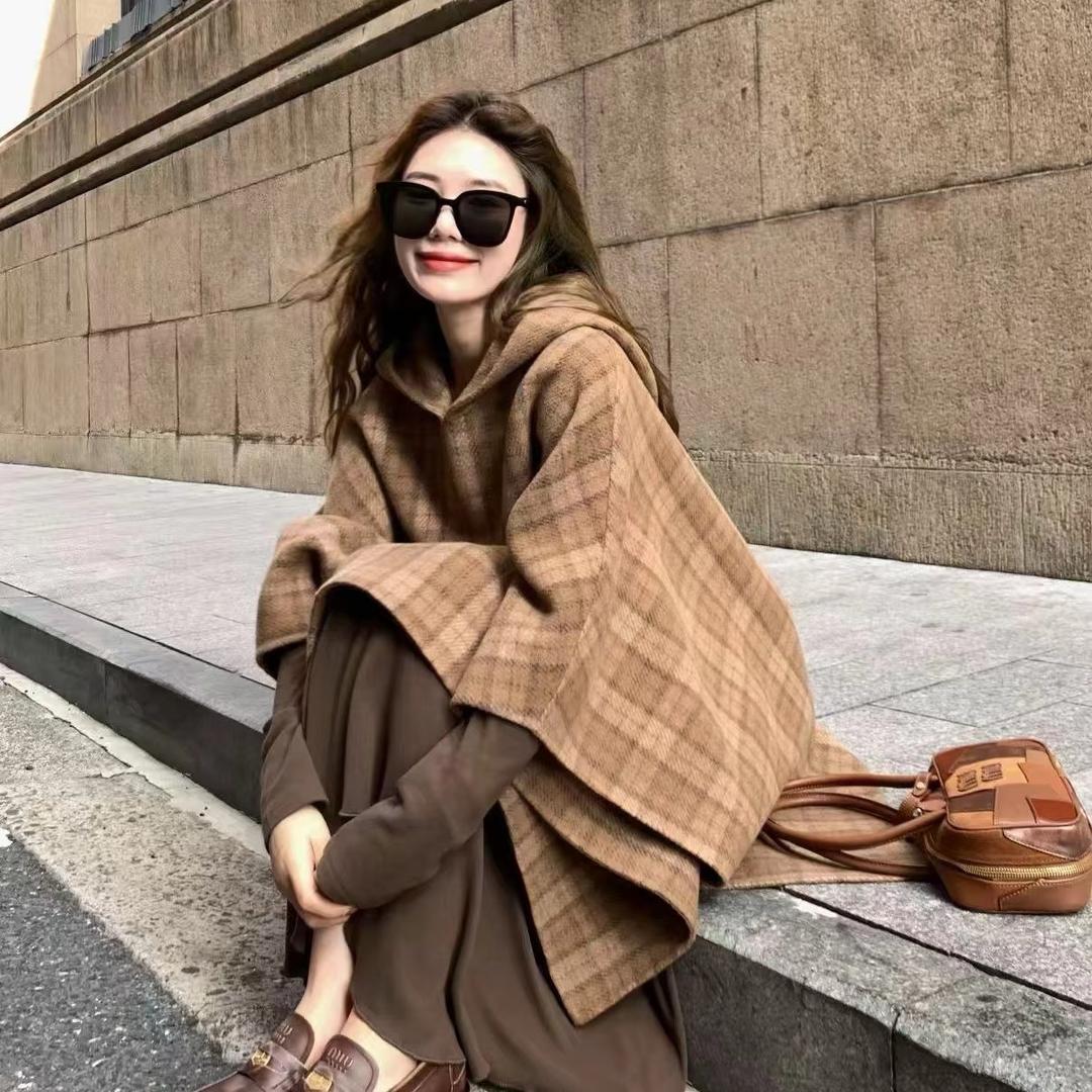 秋姐羊绒大衣