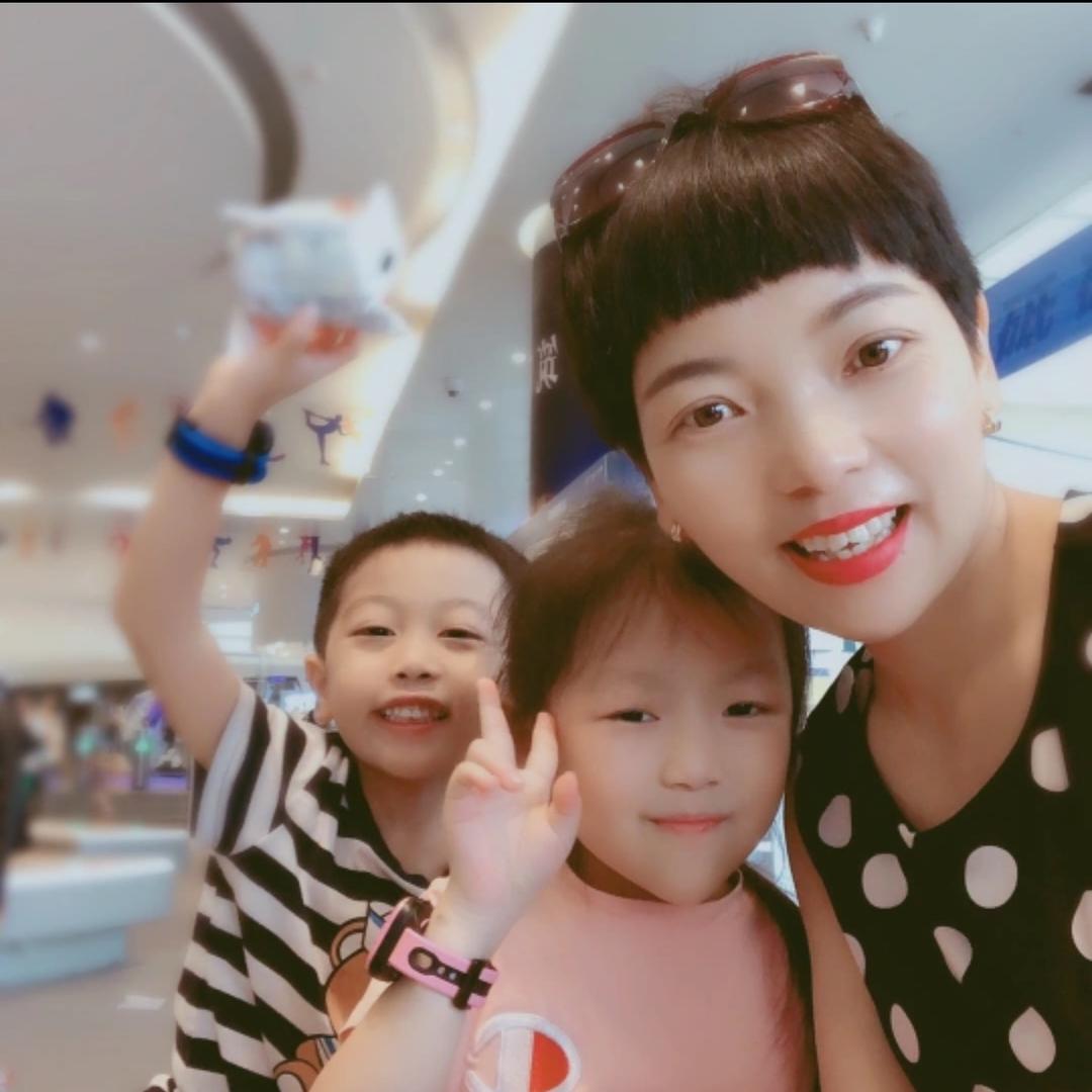 龙凤麻麻鱼缸造景