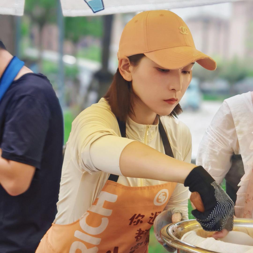 雄安两个圈糯米饭摆摊创业版