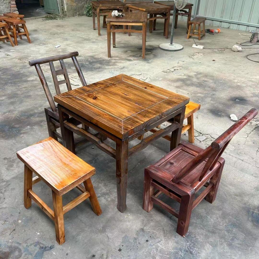 复古怀旧市井风桌椅厂