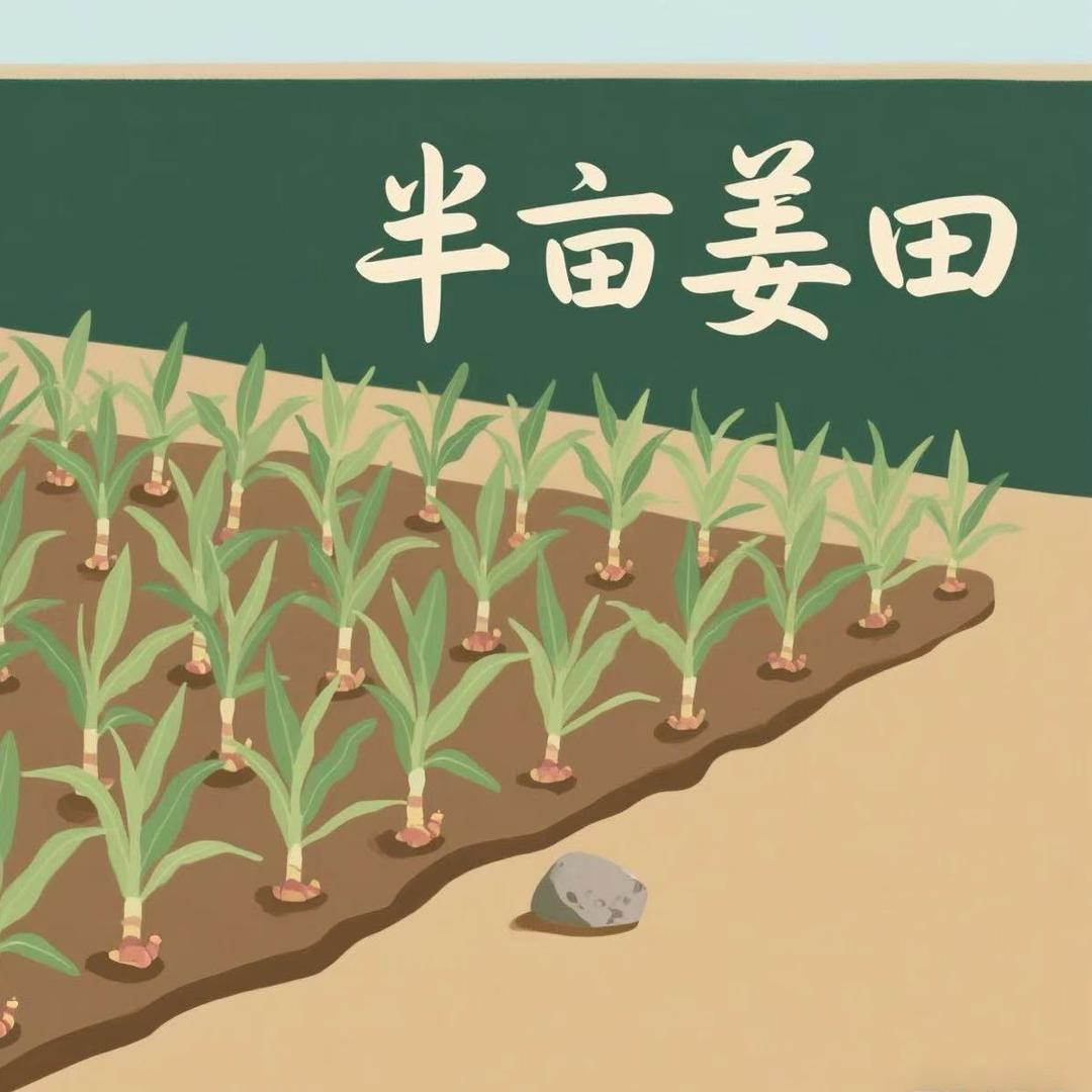 半亩姜田