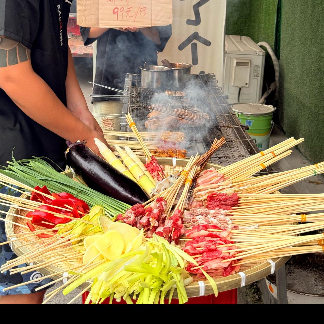 宜宾zui会烤鸭儿的男人（下渡口摆摊）