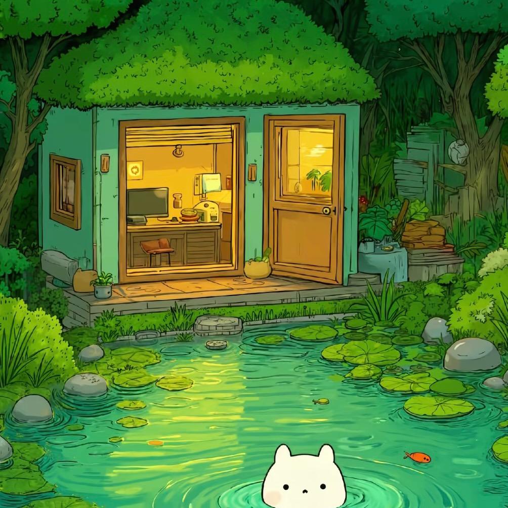 静静地