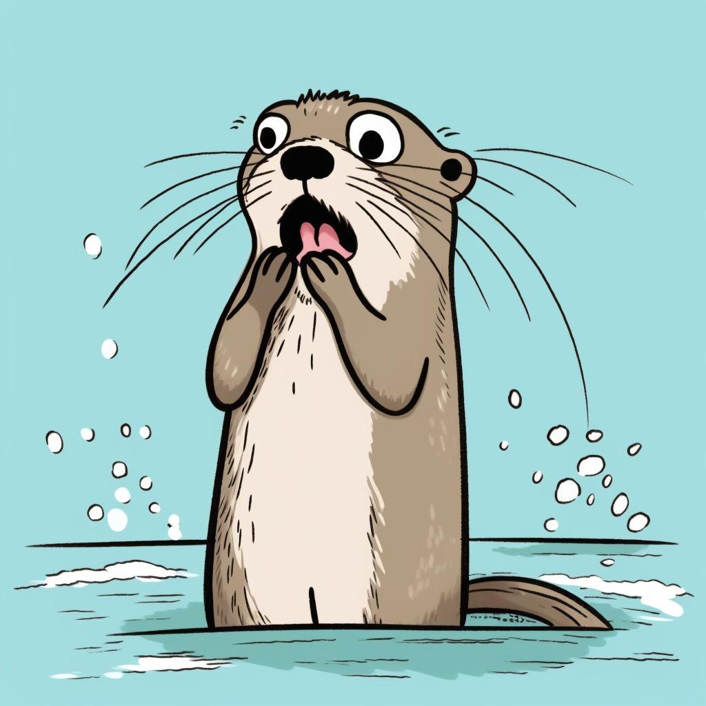 小水獭都震惊了