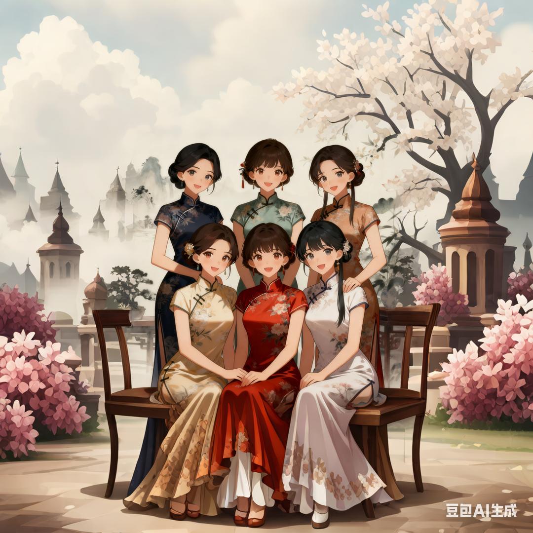从小就淑女
