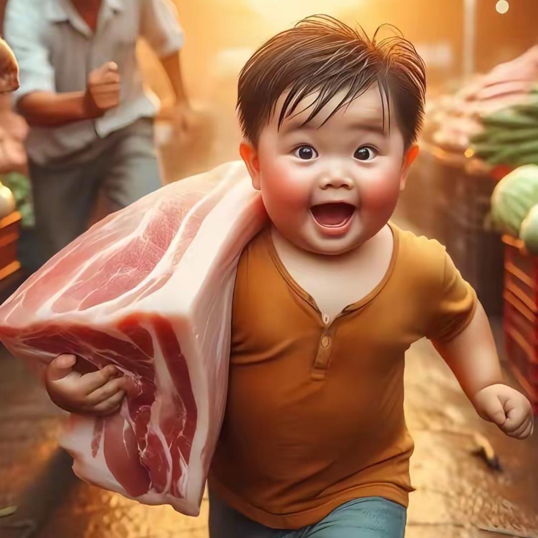 韦曲老街黑猪肉🐷