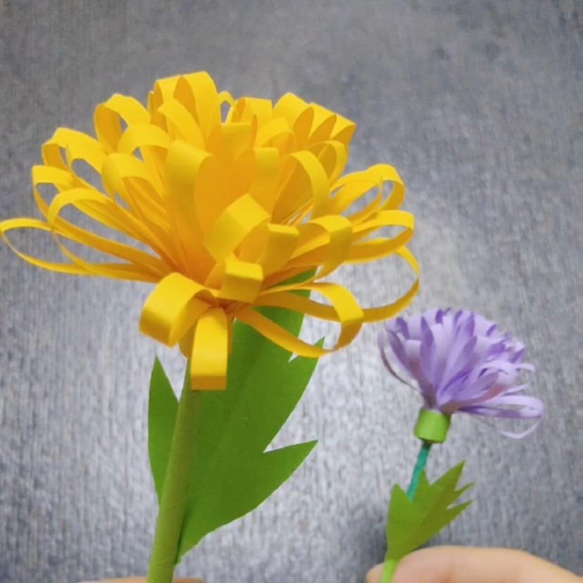 小菊花手工