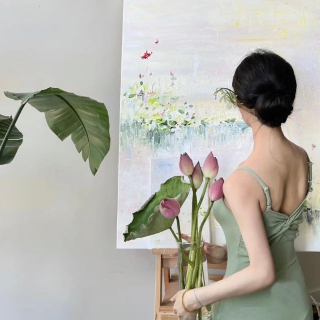 知名画家小美