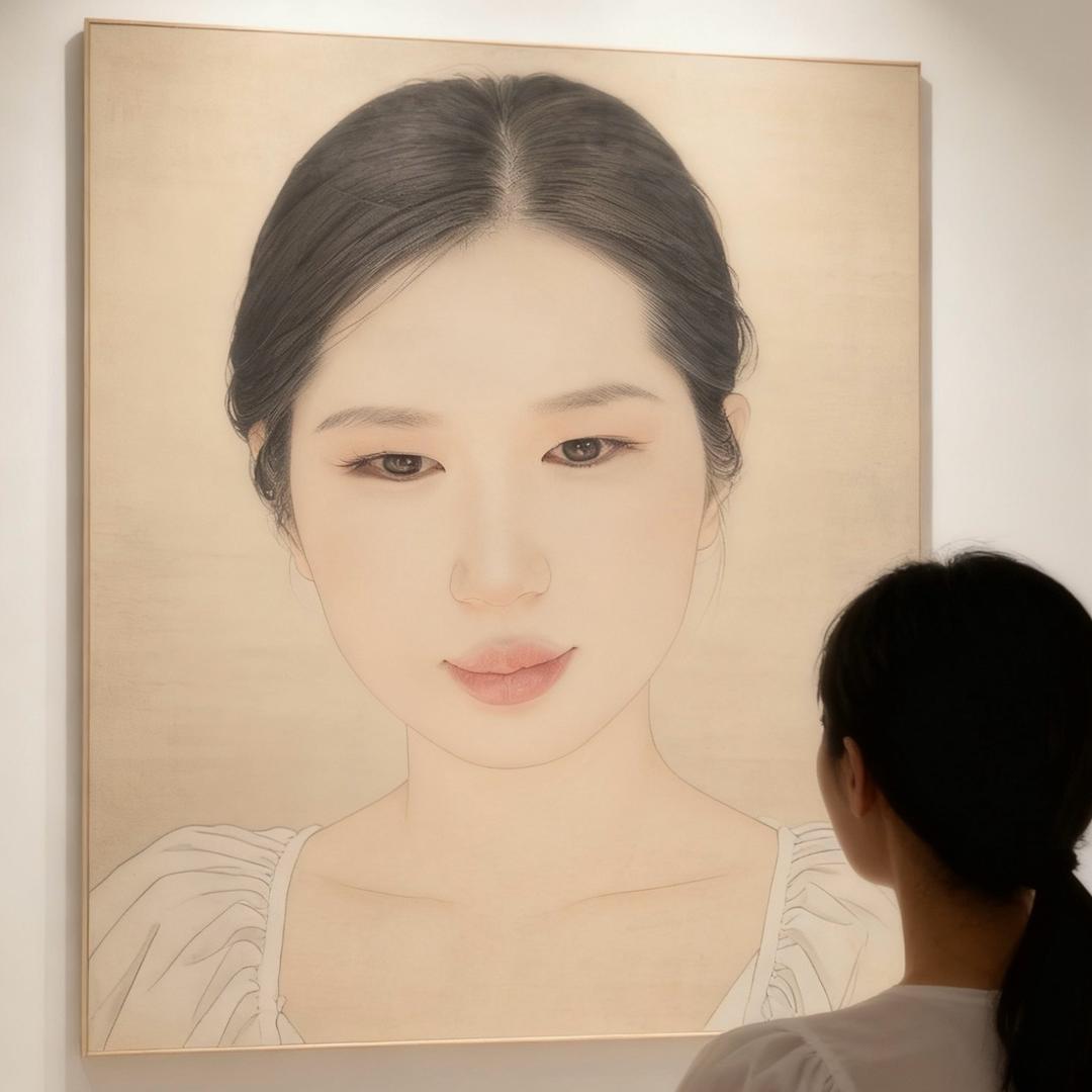 君似云中月