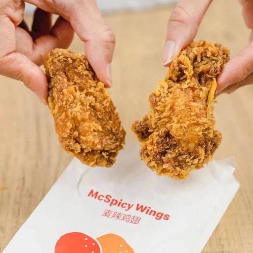 麦辣鸡翅、