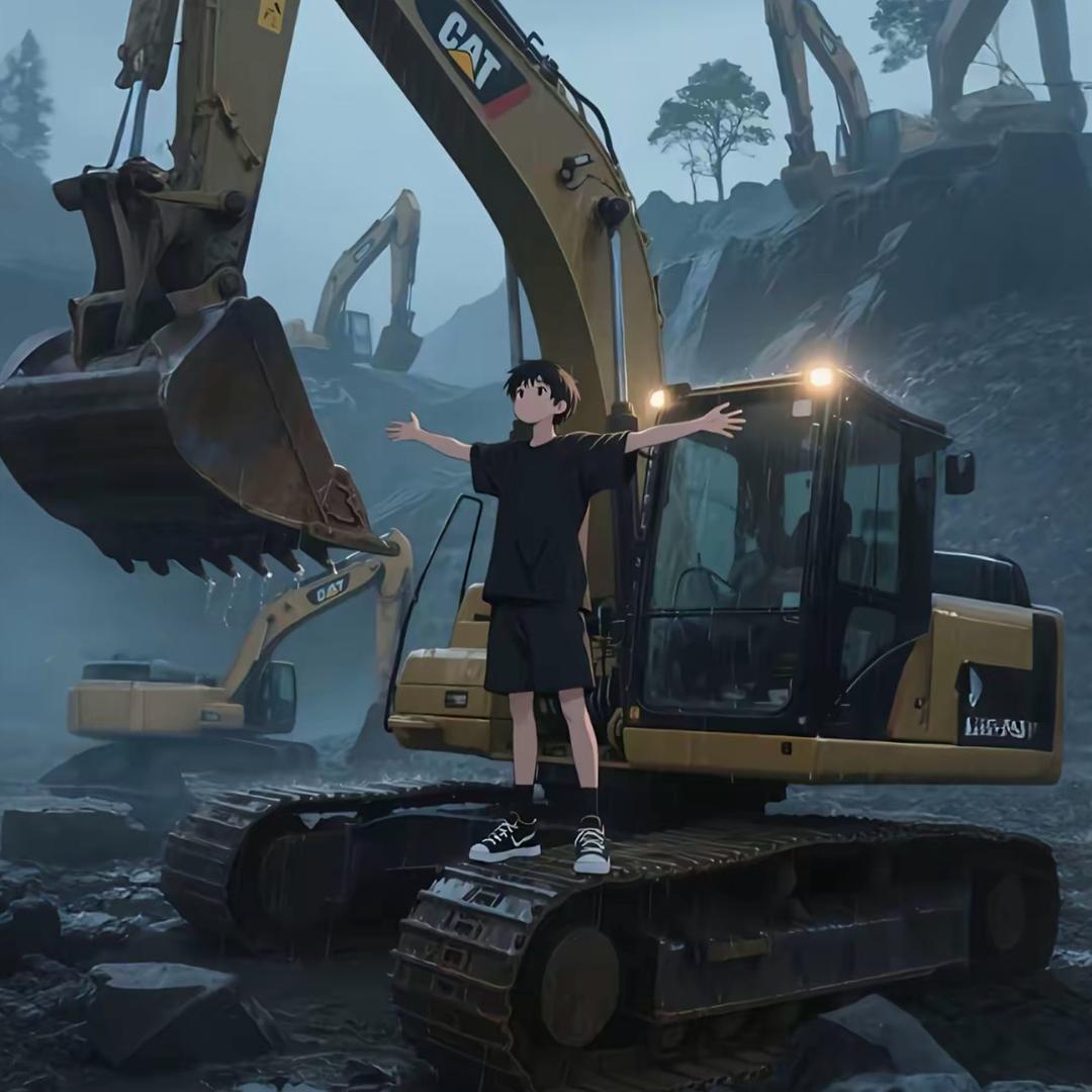 挖机男孩儿