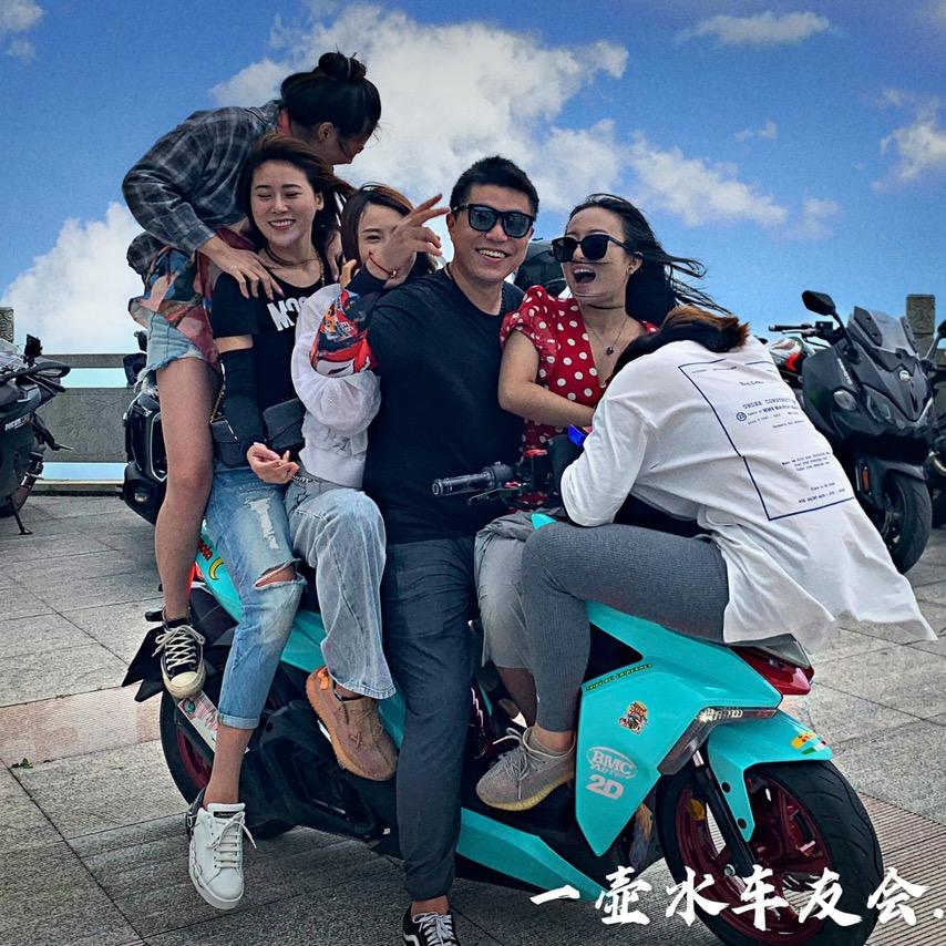 天气好骑摩托CK