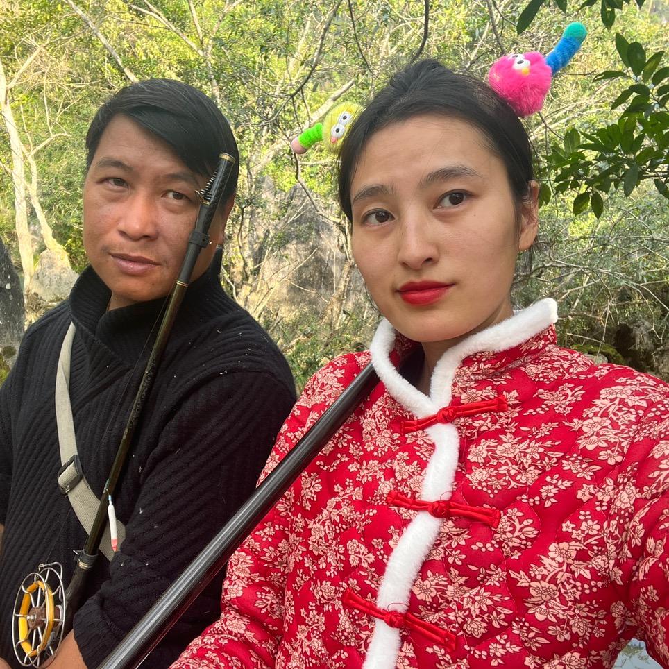 神钓侠女(露营野钓)