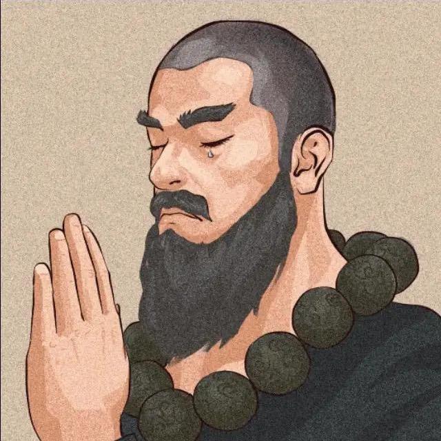 青灯古佛贫僧