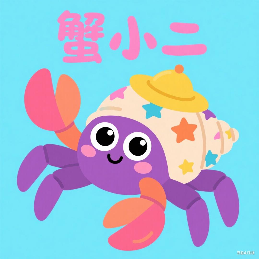 蟹小二寄居蟹