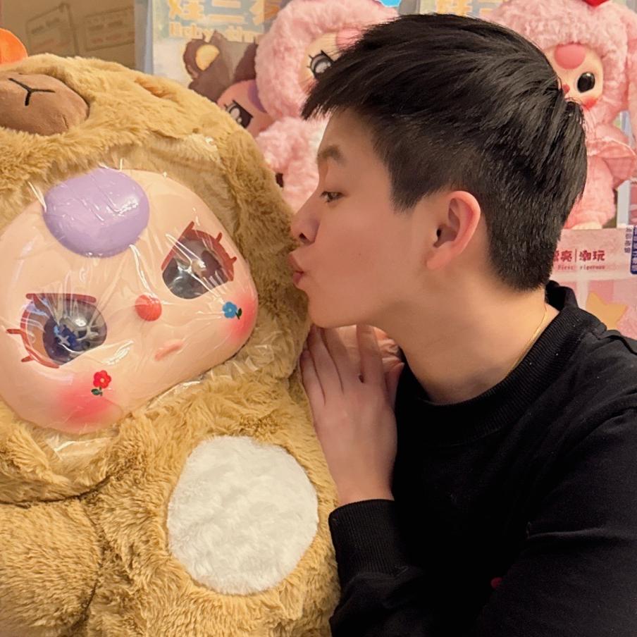 跳跳糖小野人儿潮玩