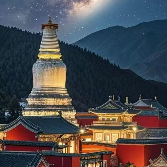 五台山景区内高端：《雲⛅️阶禅意民宿》