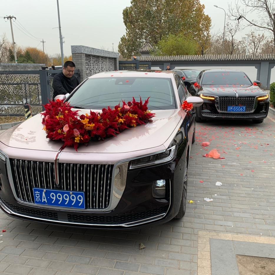 红旗H9婚车队