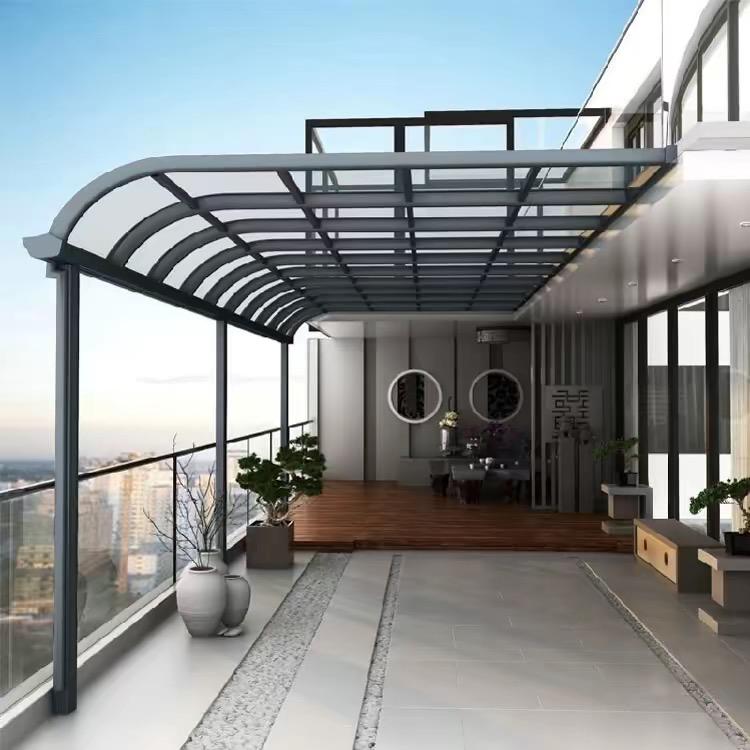 铭悦铝合金雨棚