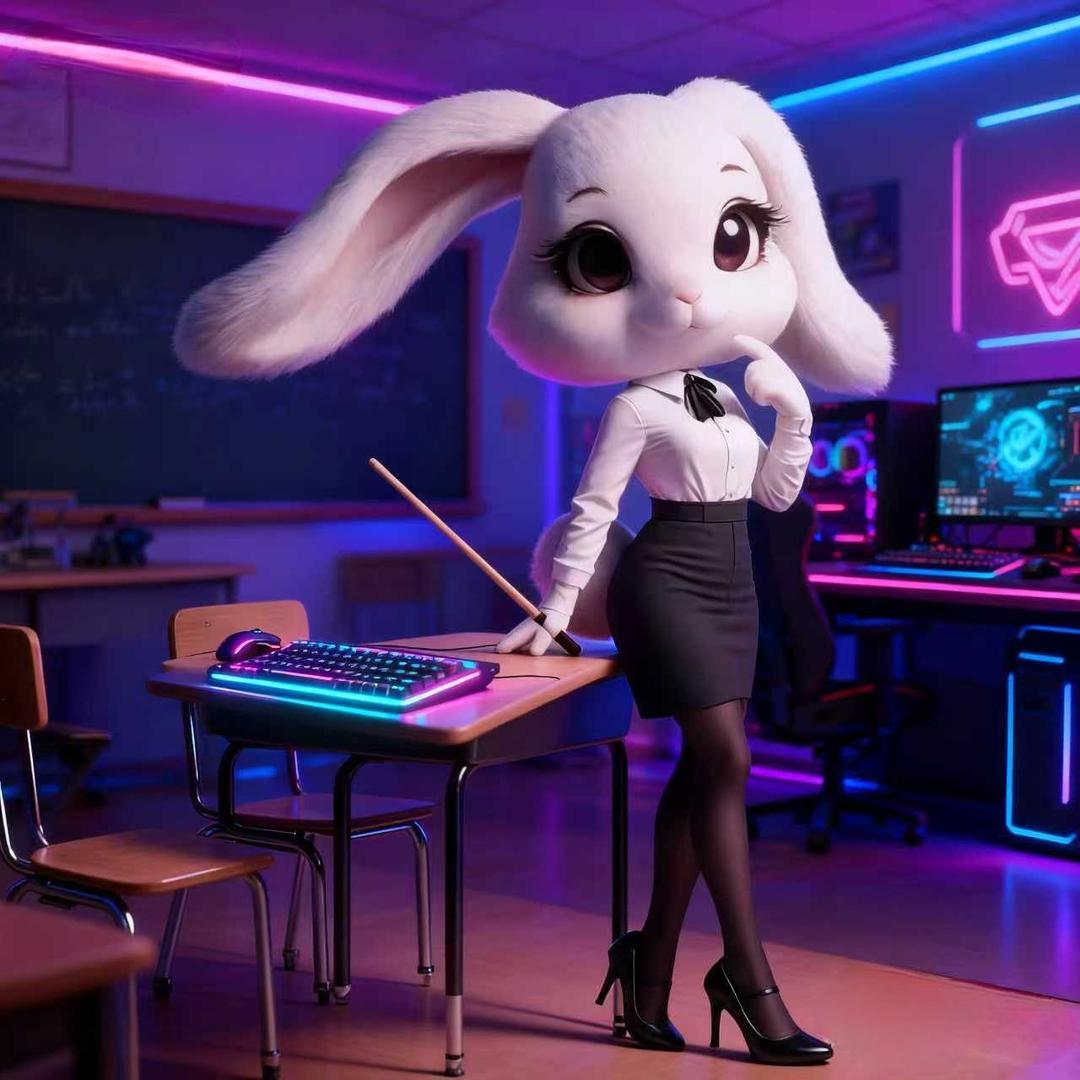 数码班班主任-兔老师