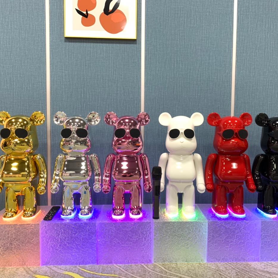 酷湃轻奢熊客厅摆件