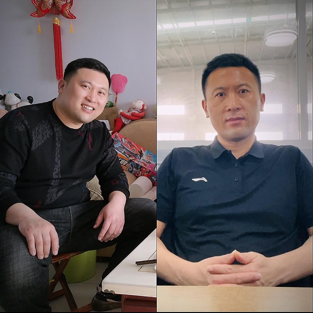 瘦了60斤的王同学