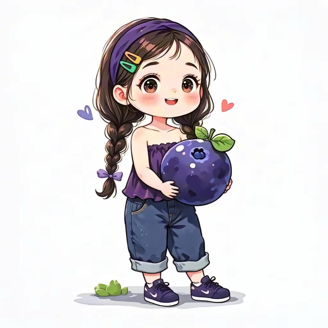 蓝莓的莓是梅花的梅🫐