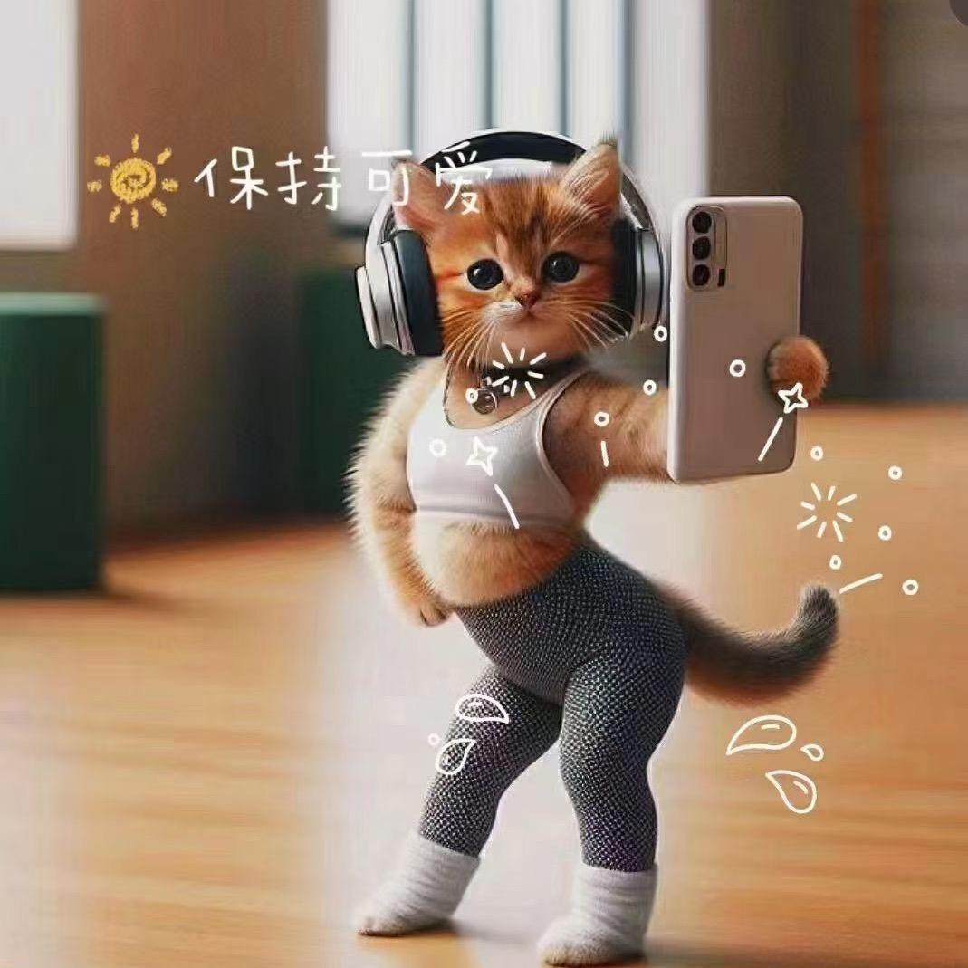 猫猫爱拉伸