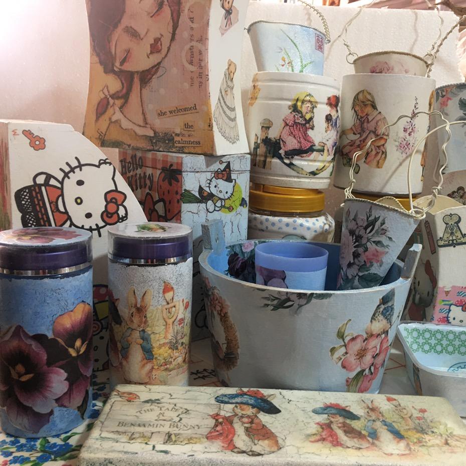 蝶古巴特拼贴艺术