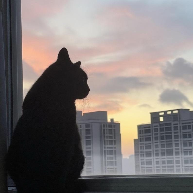 一只路过的猫头鹰