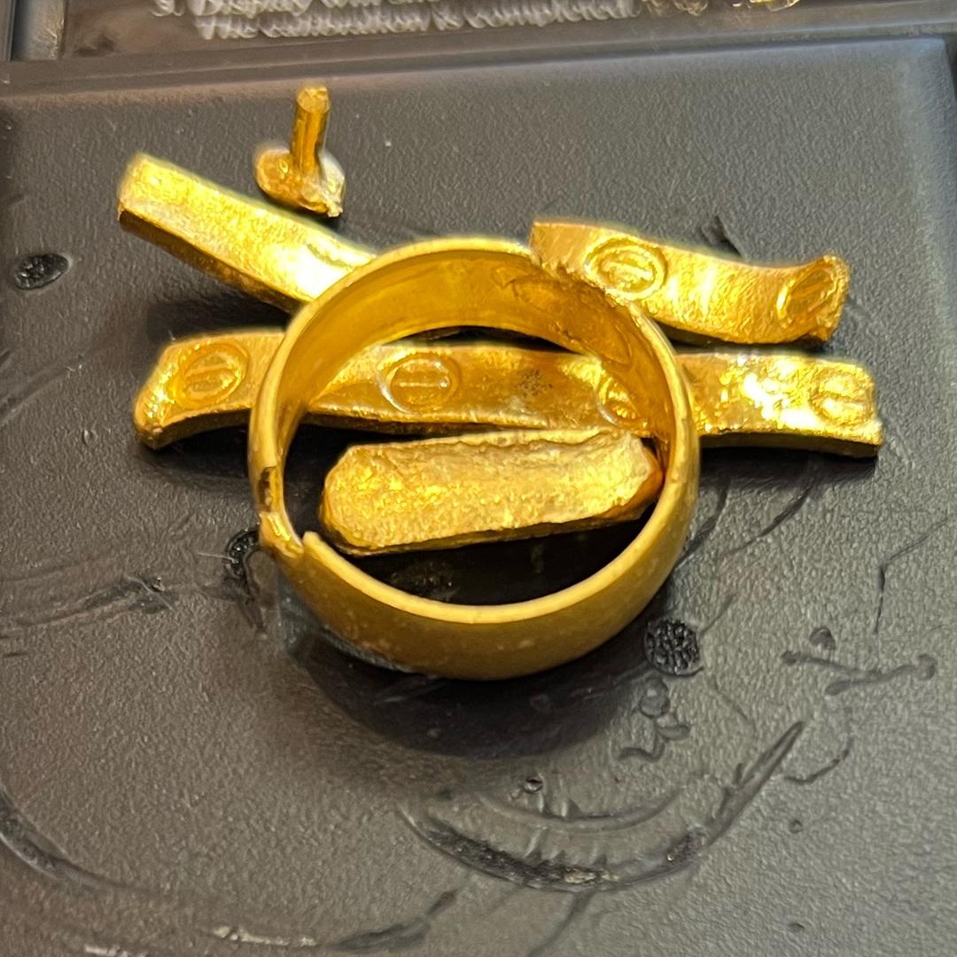 黄金加工厂 黄金掺高科技粉
