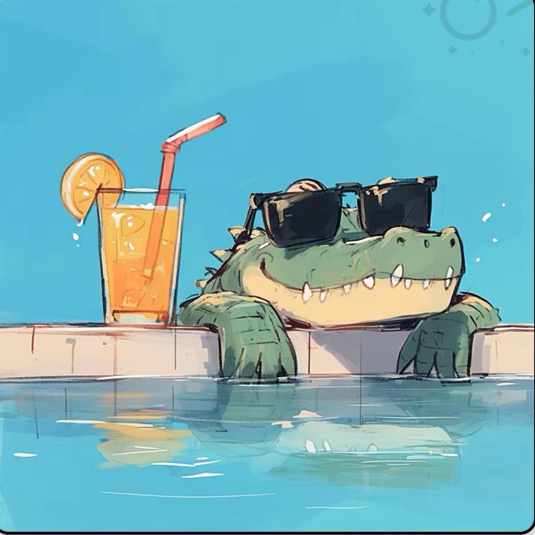 暴躁鳄鱼🐊