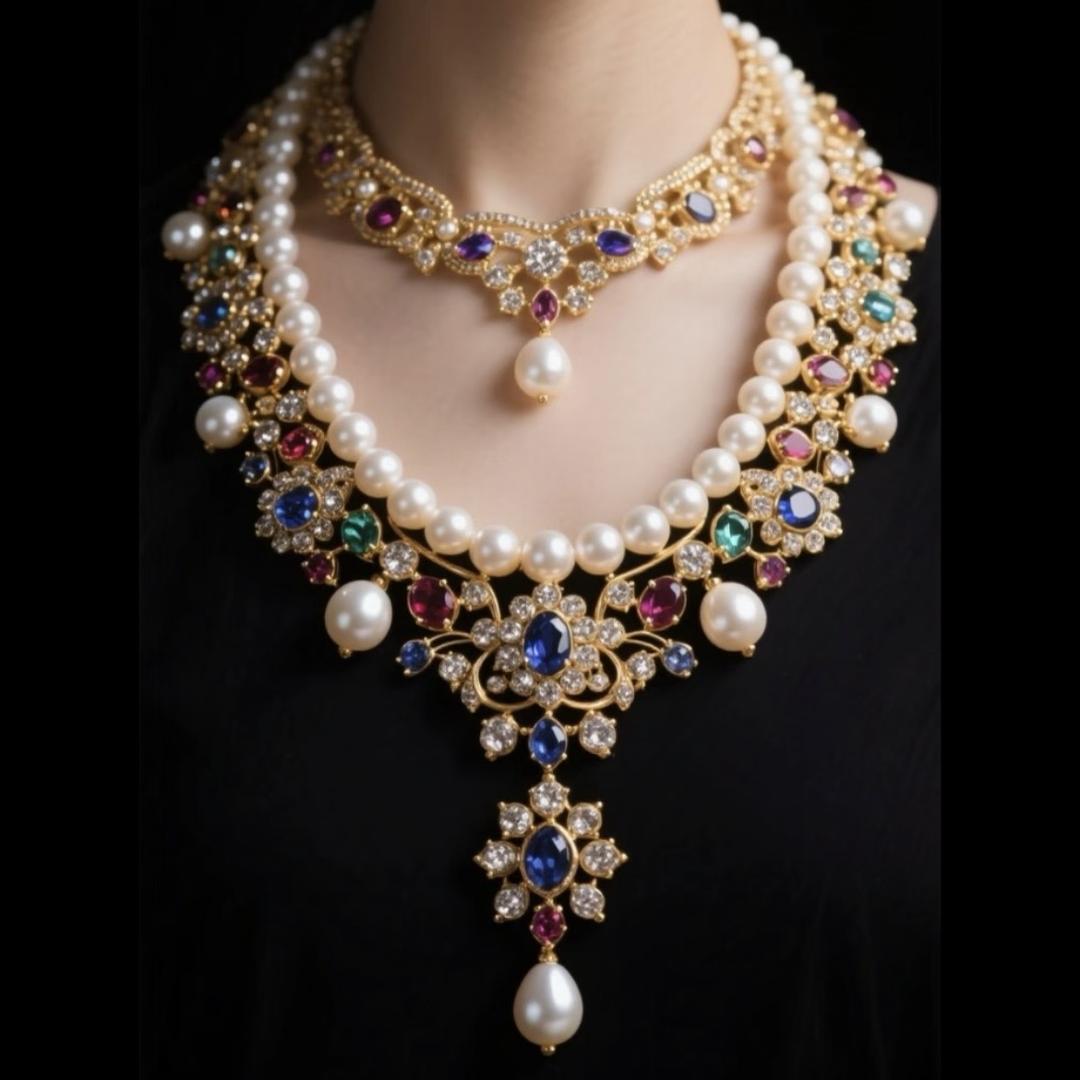 国潮毛衣链胸针