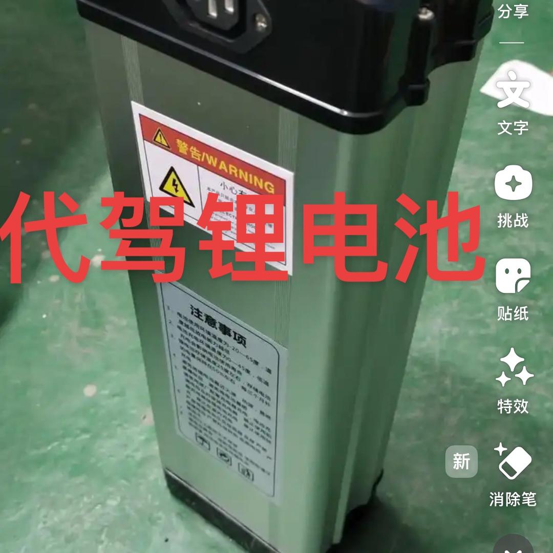 代驾车锂电池