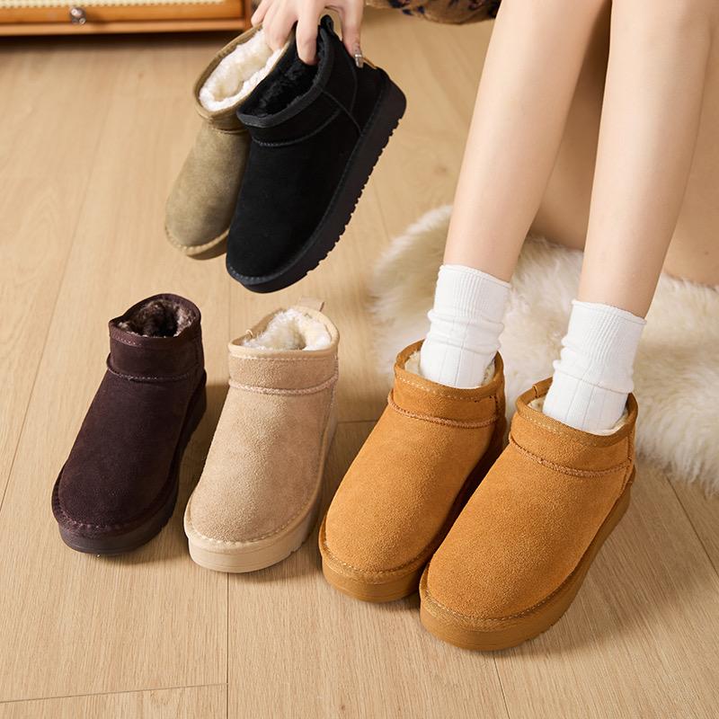 天禧手工雪地靴