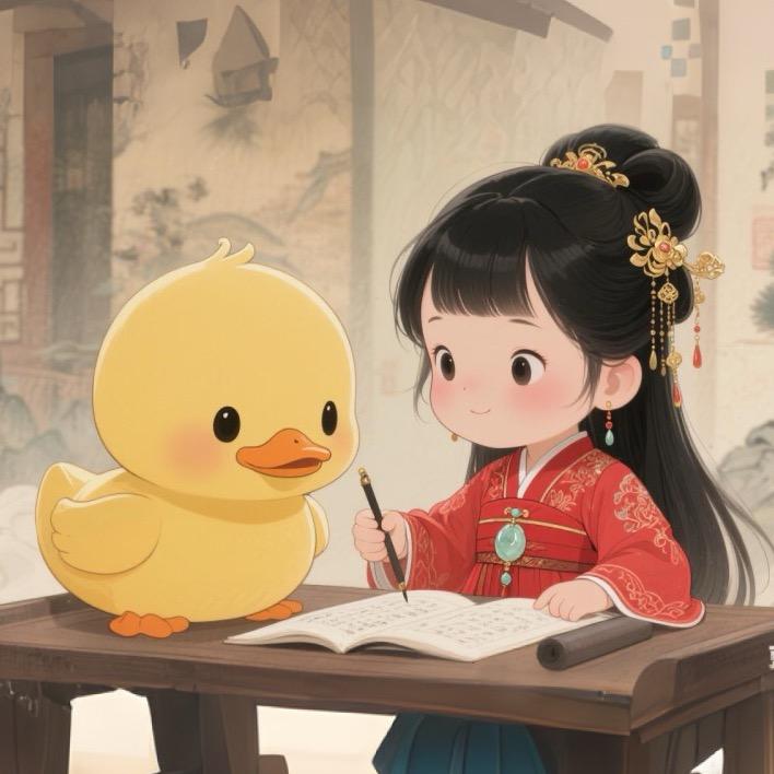 小黄鸭爱学习