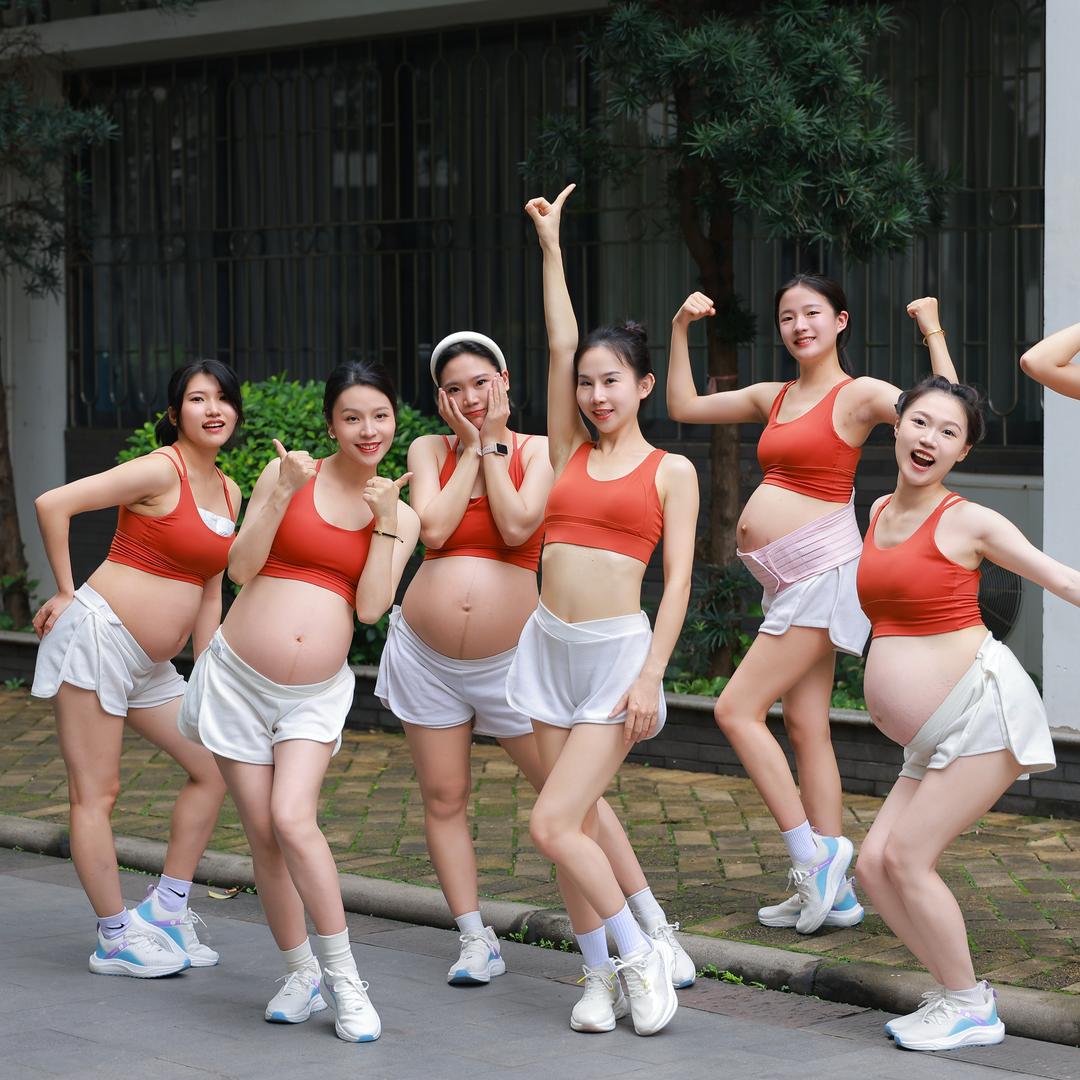 小鱼孕期运动（三胎孕妈教练）@抖音